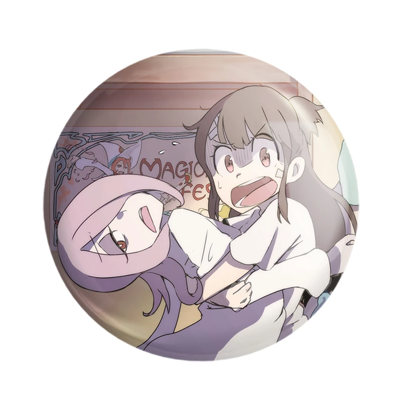 مگنت خندالو مدل جانسون و اکو انیمه جادوگران کوچک Little Witch Academia  کد 22879