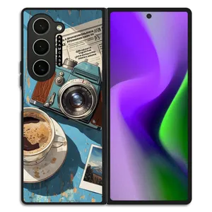AKAM AMC-WSGZFOLD6-COFFEE-1 Cover For Samsung Galaxy Z Fold 6