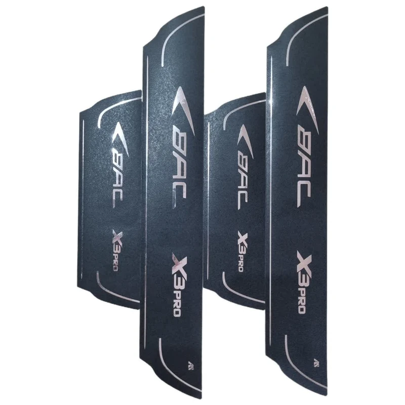 برچسب پارکابی خودرو امیران اسپرت طرح چرم کد 2025031 مناسب برای بک X3PRO مجموعه 4 عددی