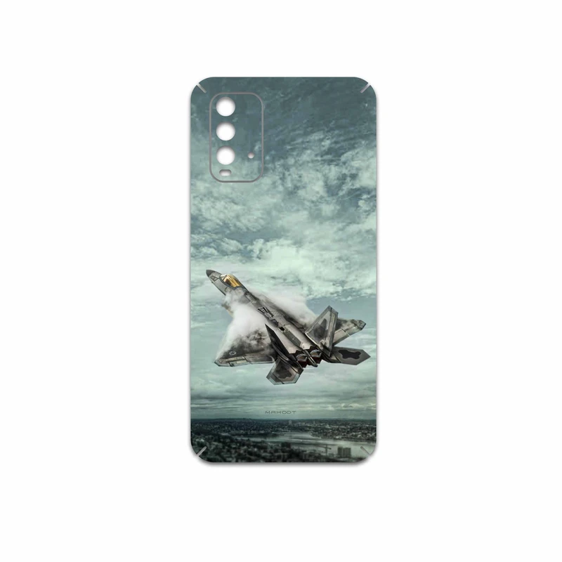 برچسب پوششی ماهوت مدل F-22 Raptor مناسب برای گوشی موبایل شیائومی Redmi 9T