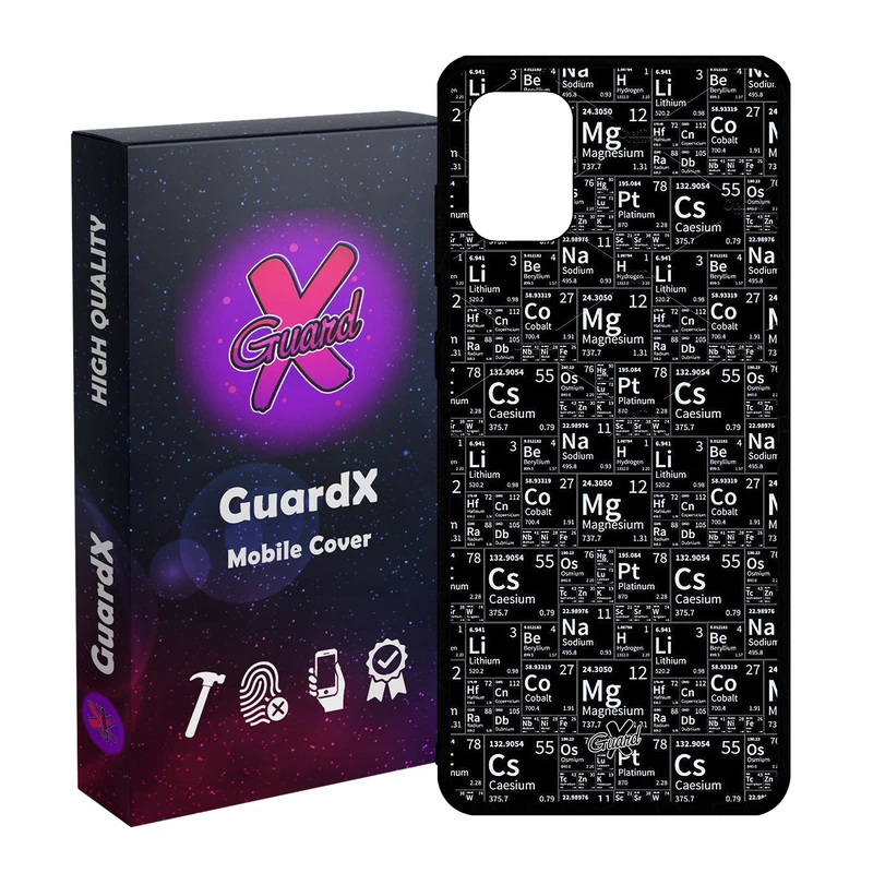 کاور گارد ایکس طرح شیمی مدل Glass10531 مناسب برای گوشی موبایل سامسونگ Galaxy A51 4G