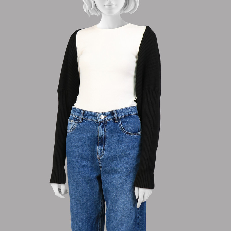 ژاکت زنانه ناریان مدل   بولرو بافتنی آستین بلند 2030640