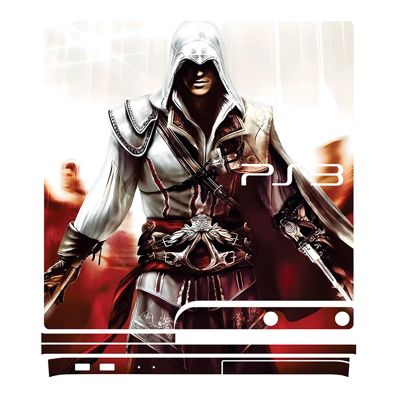 برچسب پلی استیشن 3 اسلیم مدل 01 assassins creed مجموعه 6 عددی