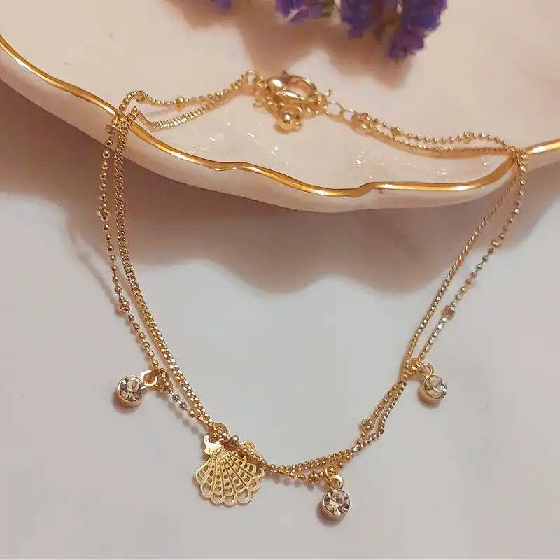 پابند زنانه مدل نگین