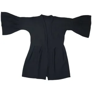 مانتو زنانه مدل خامه دوزی آستین کلاش