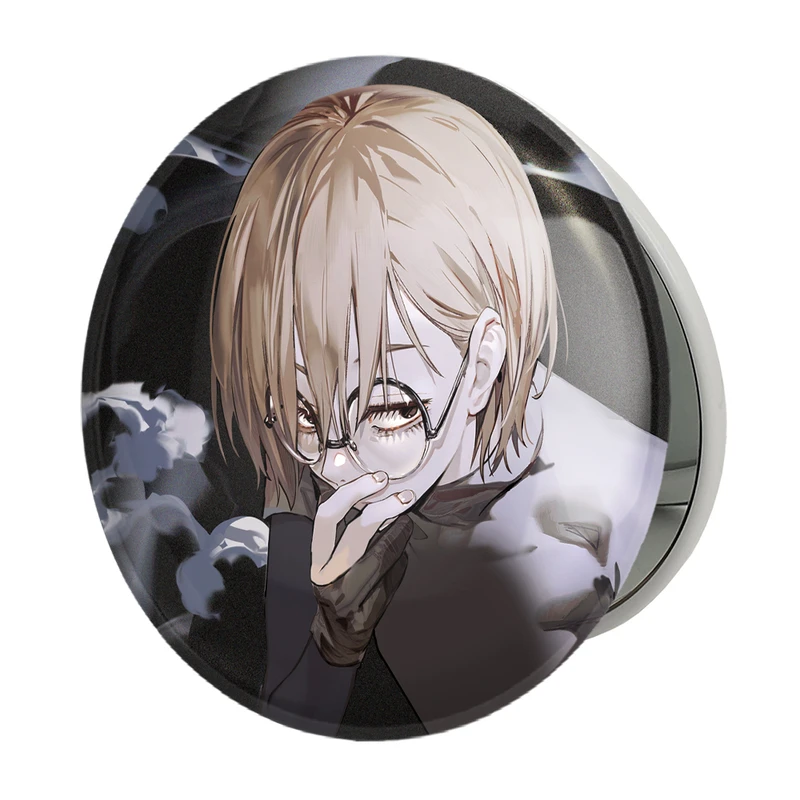 آینه جیبی خندالو طرح انکو اوگیسو انیمه کال آف نایت Call of the Night مدل تاشو کد 17806 