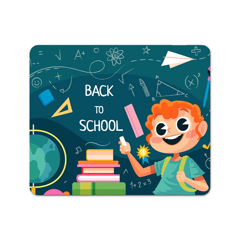 ماوس پد پاد آفرین مدل دانش آموز بازگشت به مدرسه معلم  کد P536 سایز 19*24 سانتی متر