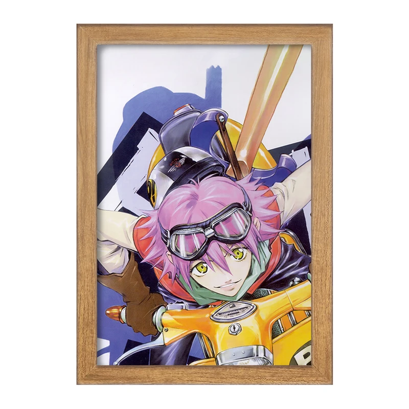 تابلو خندالو مدل هاروکو انیمه فولی کولی Fooly Cooly  کد 23556