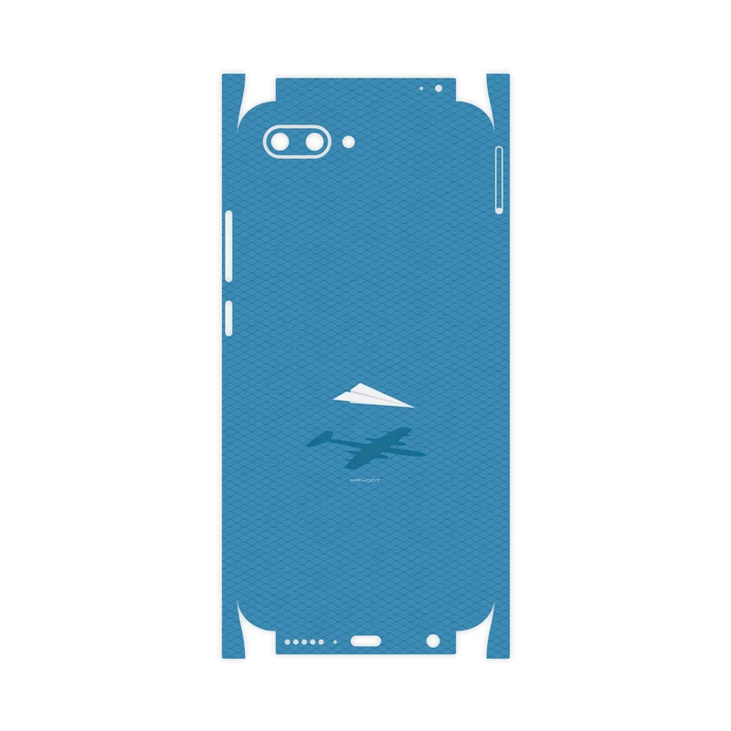 برچسب پوششی ماهوت مدل Minimal Paper Airplane-FullSkin مناسب برای گوشی موبایل آنر 10