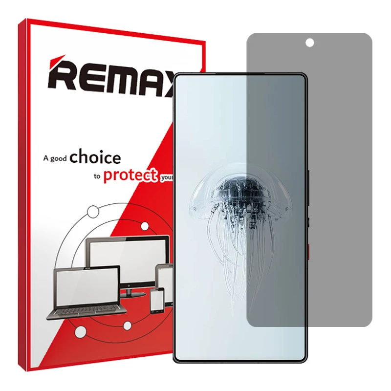 محافظ صفحه نمایش حریم شخصی ریمکس مدل Resistant مناسب برای گوشی موبایل زد تی ای nubia RedMagic 10 Pro