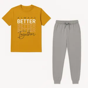 ست تی‌شرت آستین کوتاه و شلوار راحتی مردانه مدل 1997