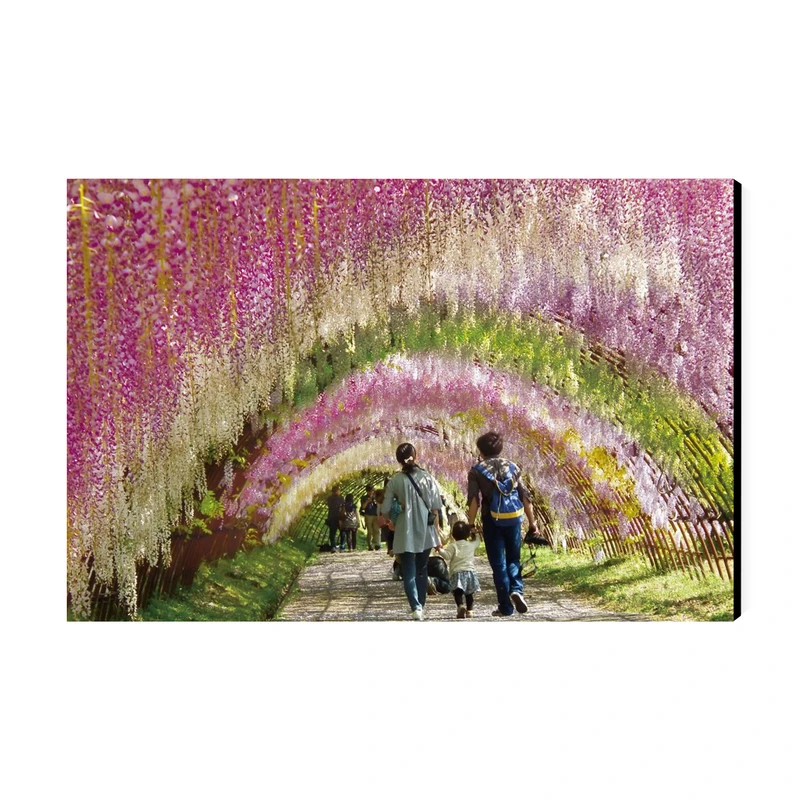 تابلو شاسی عرش طرح گردشگری ژاپن مدل باغ کاواچی ویستریا کد As6181