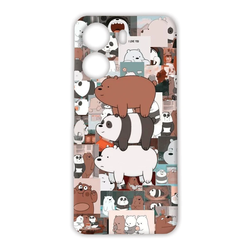 کاور مدل خرس کله پوک کد 117 مناسب برای گوشی موبایل شیائومی Redmi 13C / Poco C65