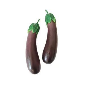 میوه تزیینی مدل بادمجان کد 586 بسته 2 عددی