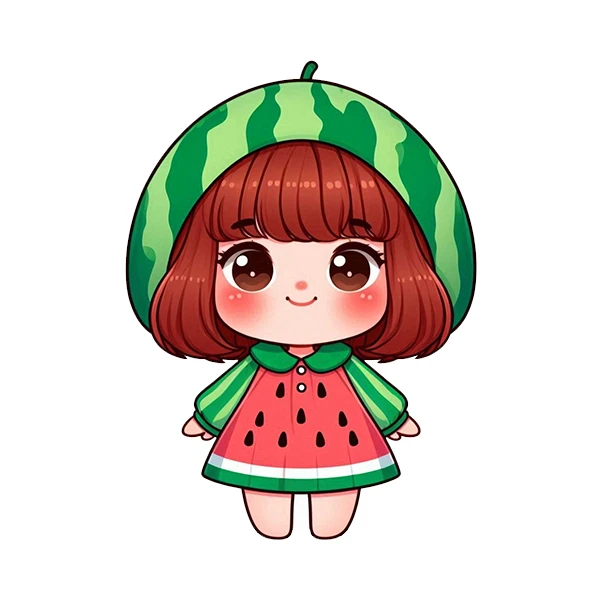 استیکر پارچه و لباس پاد آفرین طرح دختر کد 534