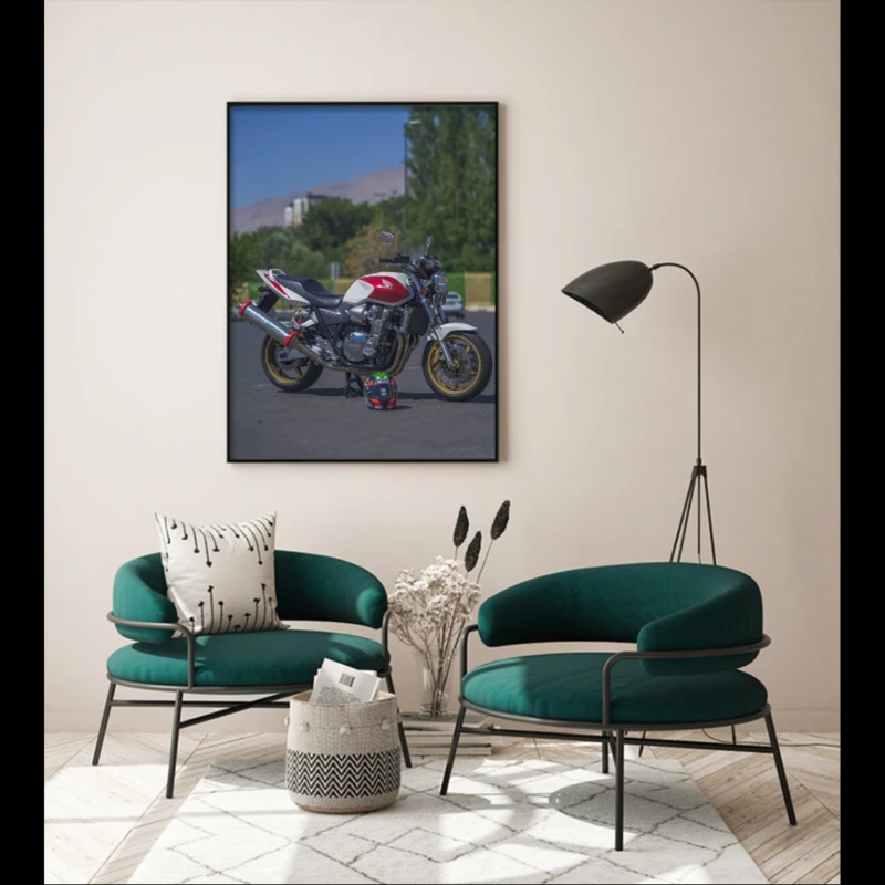 تابلو بکلیت طرح موتور سنگین هوندا cb1300 مدلB-pe130037