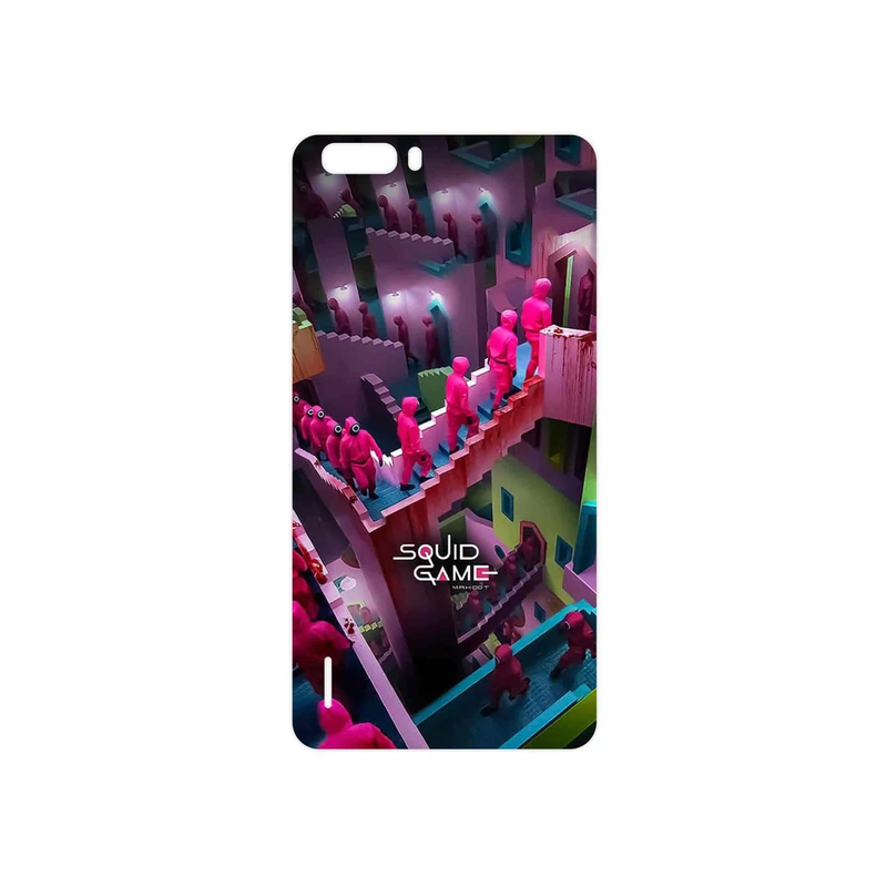 برچسب پوششی ماهوت مدل Squid Game مناسب برای گوشی موبایل آنر 6 Plus