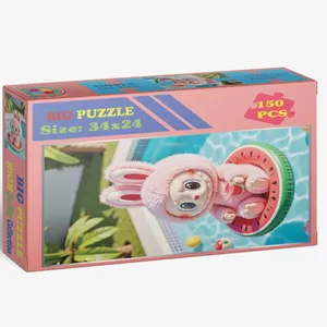 پازل ۱۵۰ تکه بیگ پازل مدل لبوبو هندوانه ای مناسب برای سه سال به بالا
