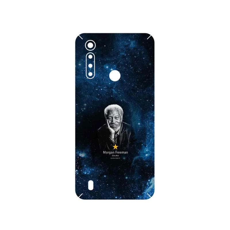 برچسب پوششی ماهوت مدل Morgan Freeman مناسب برای گوشی موبایل موتورولا Moto G8 Power Lite