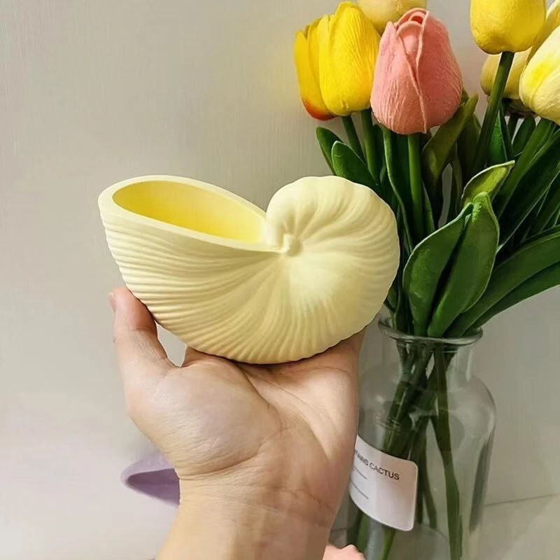 ظروف هفت سین طرح صدف حلزونی مجموعه 7 عددی