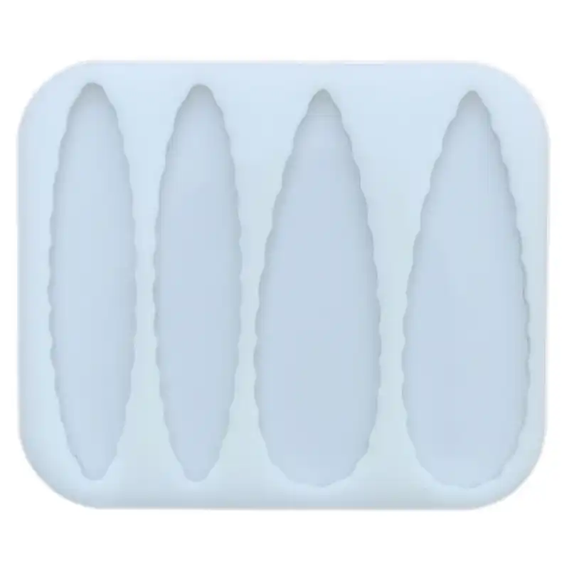 قالب رزین مدل گیره مو دفرمه کد FZ4