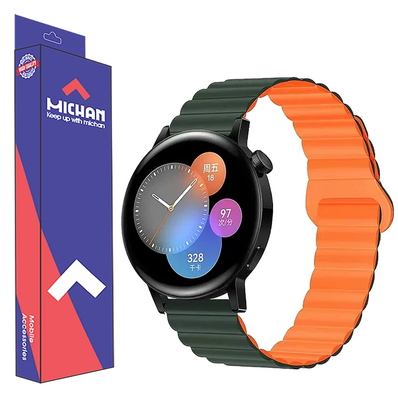 بند میچان مدل Ocean Magnetic مناسب برای ساعت 22 میلی متر