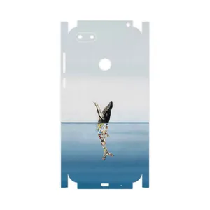 MAHOOT Collage of Sea Trash-FullSkin Cover Sticker for Motorola Moto E6 Play