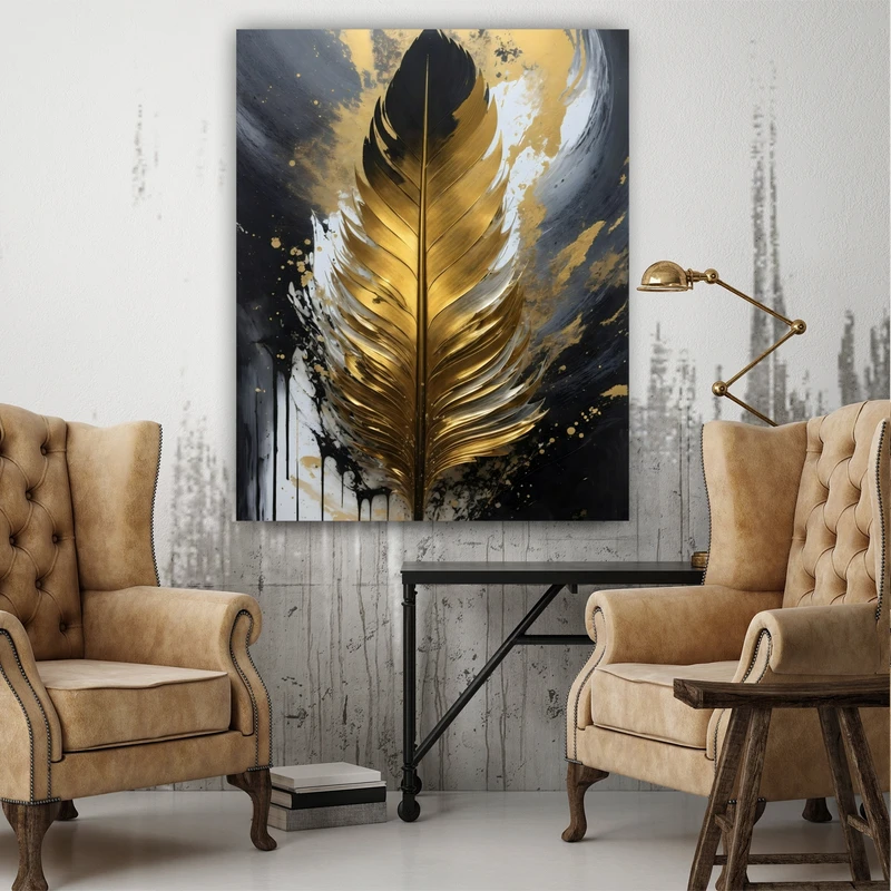 پوستر پارچه ای طرح مدرن مدل پر کد AR30820