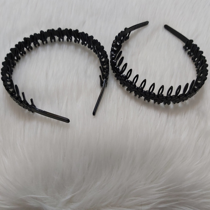 تل مو زنانه مدل شانه دار طرح شکوفه کد tl200 بسته 2 عددی