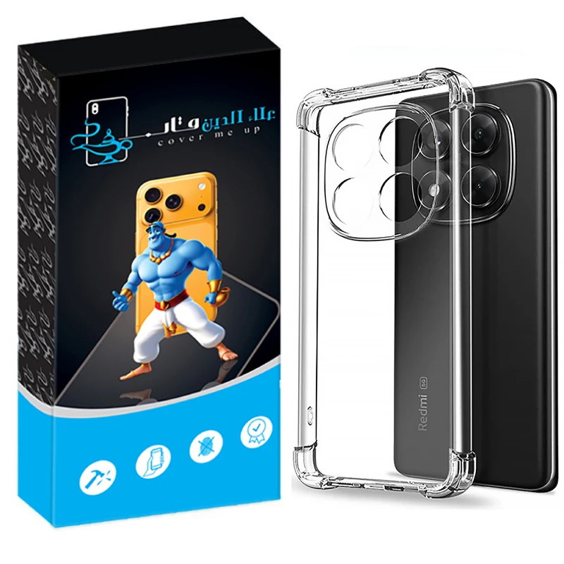 کاور علاالدین قاب مدل Crystal مناسب برای گوشی موبایل شیائومی Poco X7