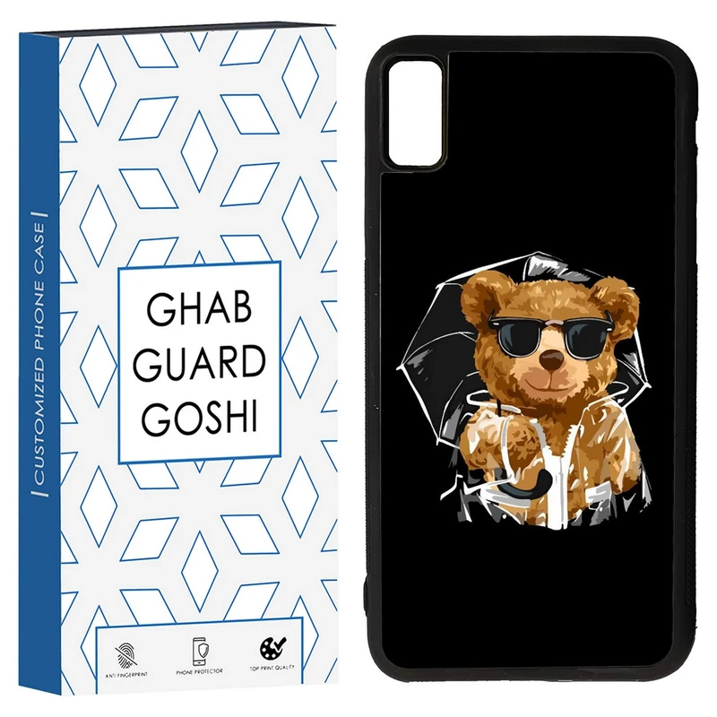 کاور قاب گارد گوشی طرح تدی کد TPU-054 مناسب برای گوشی موبایل اپل Iphone XS MAX/ Iphone X MAX