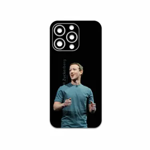MAHOOT Mark-Zuckerberg Cover Sticker for Apple iphone 13 Pro