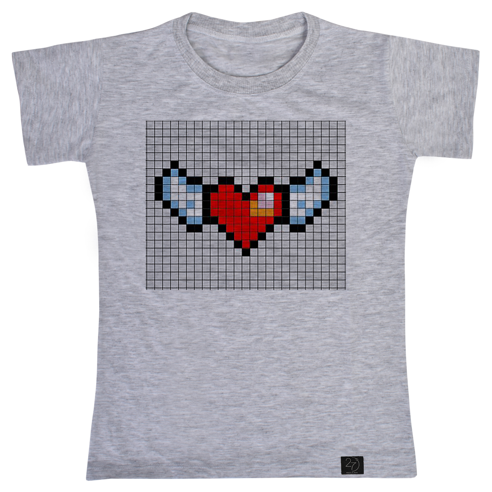 تی شرت آستین کوتاه دخترانه 27 مدل WINGS کد Z18