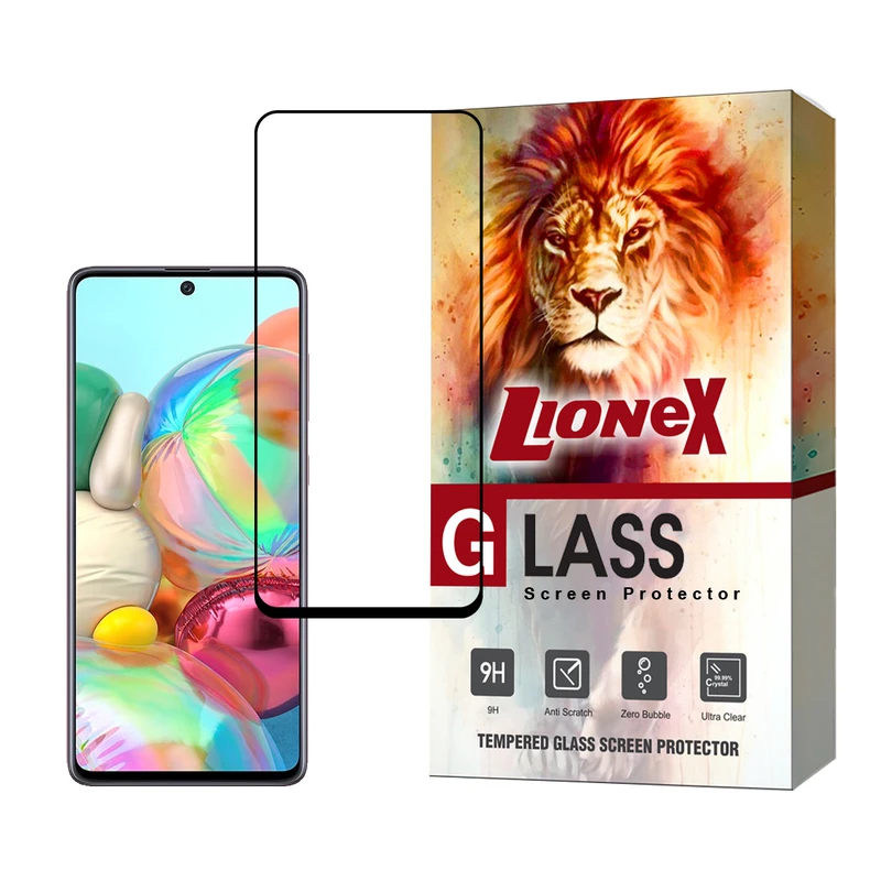 محافظ صفحه نمایش سرامیکی لایونکس مدل CERAMLION مناسب برای گوشی موبایل سامسونگ Galaxy M55