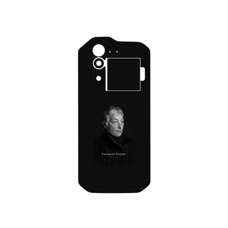 برچسب پوششی ماهوت مدل Portrait of a European Woman مناسب برای گوشی موبایل کاترپیلار S60