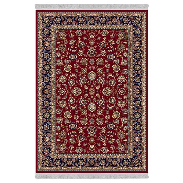 فرش پارچه‌ای دفه مدل فرشینه طرح مدرن کد 855