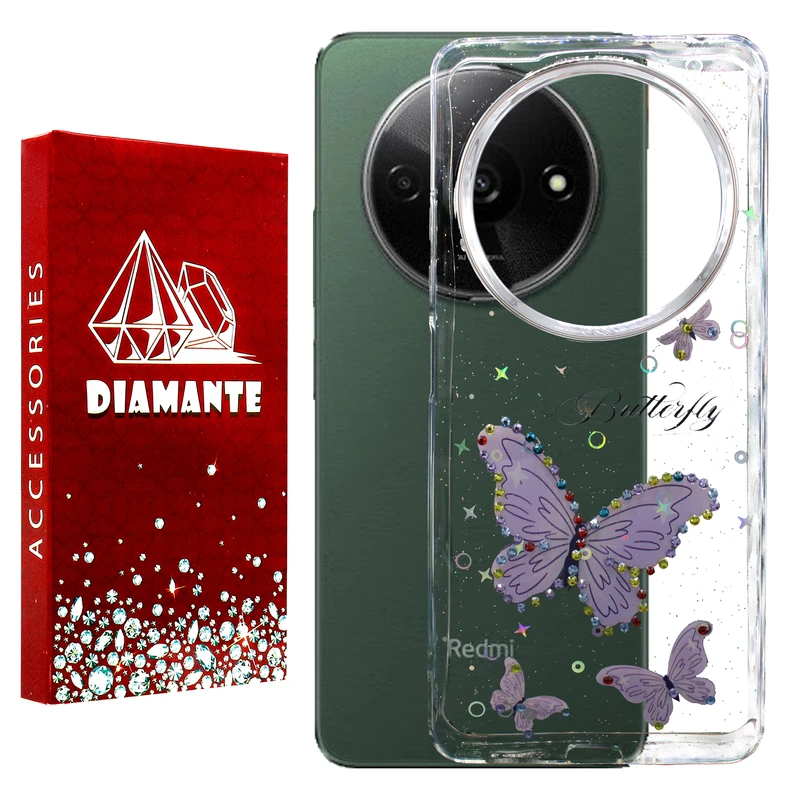 کاور دیامانته مدل Butterfly Rd مناسب برای گوشی موبایل شیائومی Redmi A3X