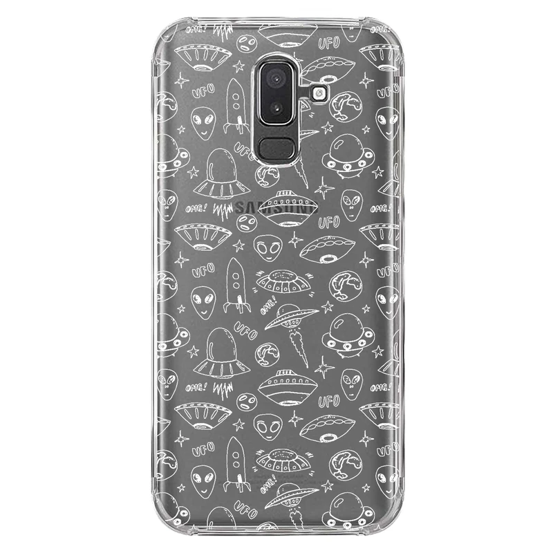 کاور مگافون طرح یوفو مدل C46-W مناسب برای گوشی موبایل سامسونگ Galaxy A6 Plus