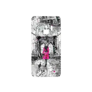 MAHOOT Collage of Catwalk Bridge Cover Sticker for Samsung Galaxy S9