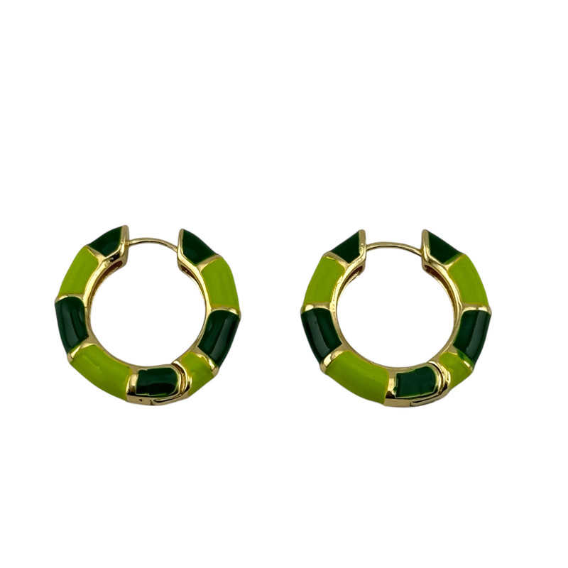 گوشواره دخترانه مدل میناکاری