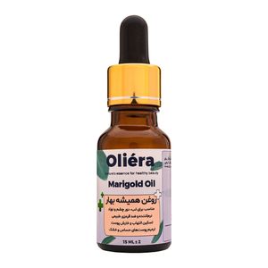 روغن گل همیشه بهار اُلیئرا مدل +A حجم 15 میلی لیتر