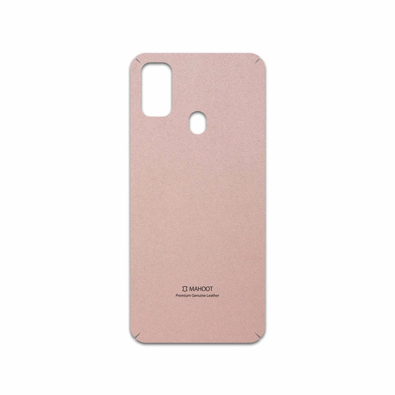 برچسب پوششی ماهوت مدل Rose Gold Leather مناسب برای گوشی موبایل سامسونگ Galaxy M30s