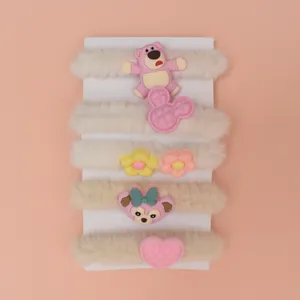 کش مو دخترانه مدل TieW01 بسته 5 عددی