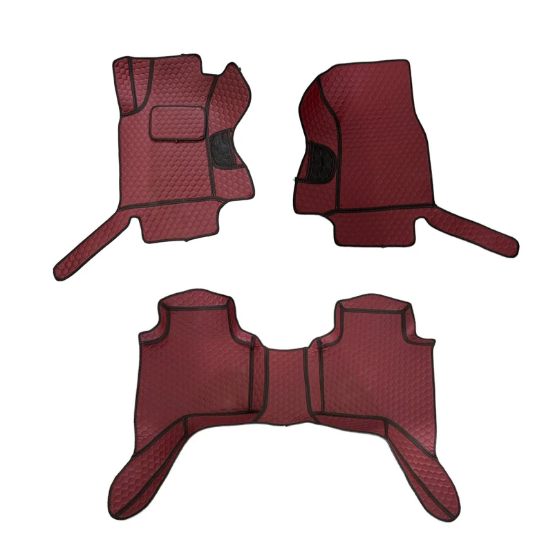 کفپوش پنج بعدی خودرو مدل چرم کد Hi مناسب برای تویوتا هایلوکس ۲۰۱۵-۲۰۲۰