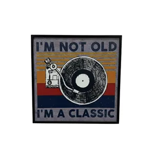 تابلو طرح من کلاسیک فریم مشکی 