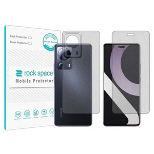 Matte Rockspace HyMTT screen protector suitable for the Xiaomi Civi 2 mobile phone along with the back of the phone