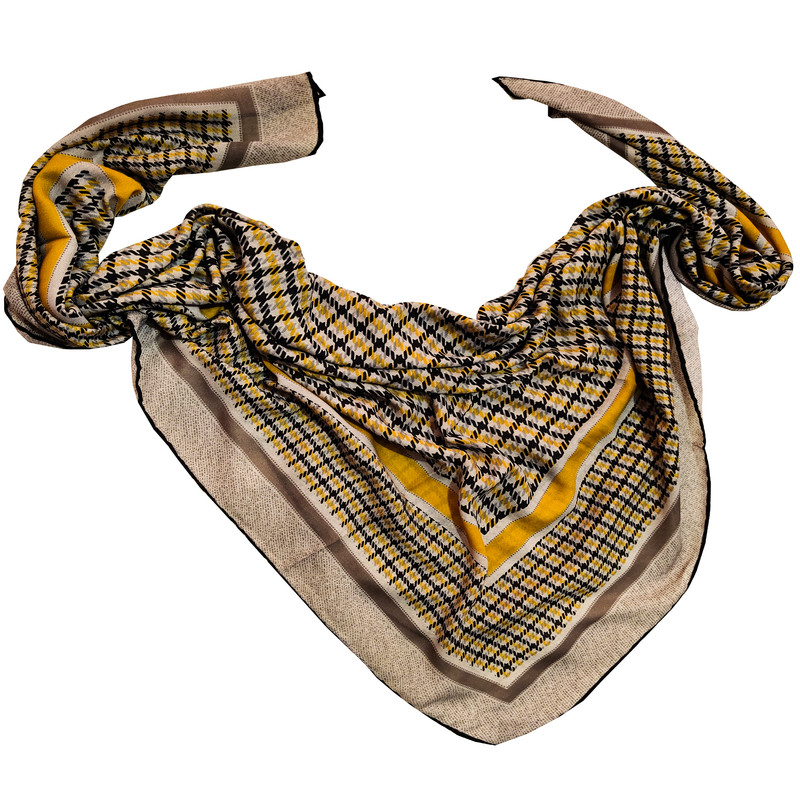 روسری زنانه  مدل چهار خانه کد 5242