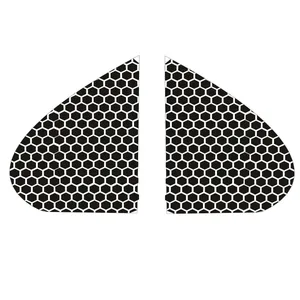 برچسب شیشه مدل لانه زنبوری ZANBOR_B مناسب برای تیبا بسته 2 عددی