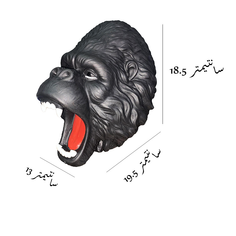 ابزار شوخی مدل پاپت دست طرح کینگ کنگ