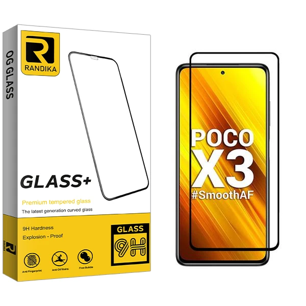 محافظ صفحه نمایش سرامیکی راندیکا مدل RK مناسب برای گوشی موبایل شیائومی Poco X3